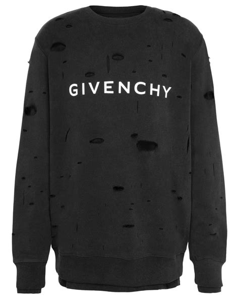 givenchy sweater destroyed